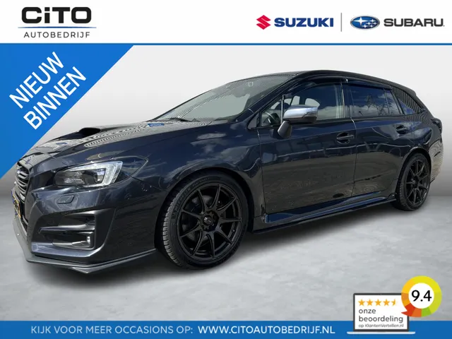 Subaru Levorg 1.6 GT-S premium Automaat | STi Pakket | Apple Carplay & Android Auto | Donkere Logo's | Zeer Nette Auto!!!