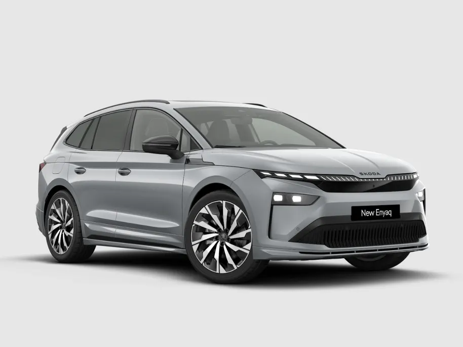 Škoda Enyaq iV Sportline Elektromotor 210 kW / 286 PK SUV 21'' velgen | Panoramisch schuif/kanteldak | wegklapbare trekhaak | 3000 inruilvoordeel