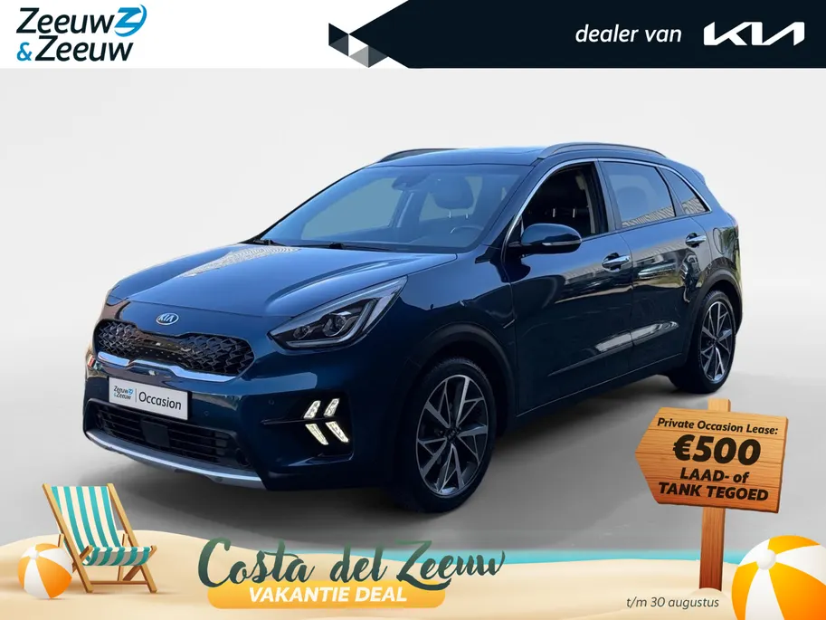 Kia Niro 1.6 GDi Hybrid ExecutiveLine | Stoel verwarming en ventilatie | Dodehoek detectie | Schuif/kantel dak | Trekhaak  | Keyless Entry | Apple CarPlay/ Android Auto | Lichtmetalen Velgen |