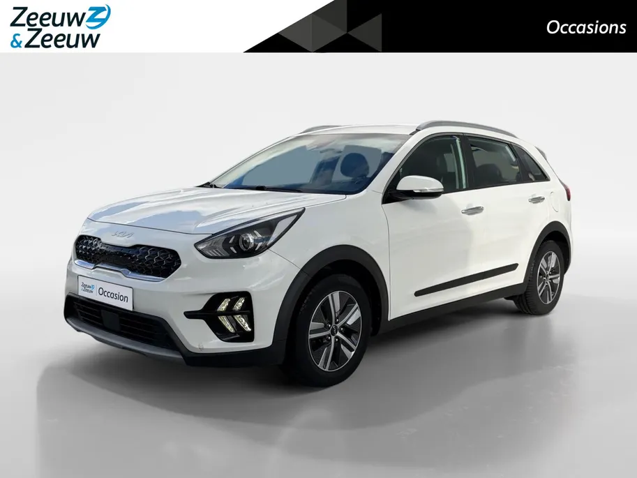 Kia Niro 1.6 GDi Hybrid DynamicLine | *1E EIGENAAR | TREKHAAK | FABRIEKSGARANTIE | APPLE CARPLAY/ ANDROID AUTO | NAVI | CAMERA | LMV | DAB+ | STOF/ LEDER | ETC…