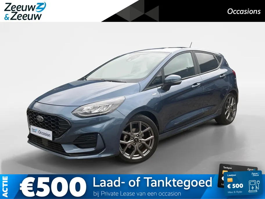 Ford Fiesta 1.0 EcoBoost Hybrid ST-Line 1e Eigenaar | Dealer Onderhouden | Stoel/Stuur/Voorruitwarming | Cruise Control | Parkeersensoren | Apple/Android Carplay | 12 maanden garantie! |