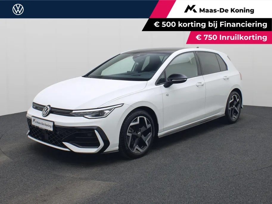Volkswagen Golf 1.5eTSI/150PK R-Line Black Style DSG · Navigatie · Camera + Parkeersensoren · Apple/Android Car Play · Garantie t/m 18-11-2026  · EXTRA INRUILKORTING ·