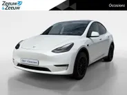 Tesla Model Y 351PK Long Range AWD 75 kWh Automaat | SOH-Waarde 93% | 1e eigenaar | Panoramadak | Basic Autopilot | 360 Camera | Stoelverwarming | Leder | Elektrische Achterklep | Elektrische Stoelen | Full LED |