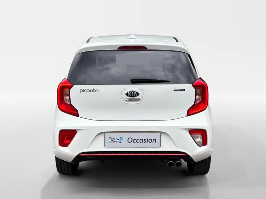 Kia Picanto 1.0 MPi GT-Line Edition Apple Carplay/Android Auto , navi , cruise , lm velgen , tel , camera , usb , sport stoelen , super mooie uitvoering . auto is voorzien van een nieuwe koppeling