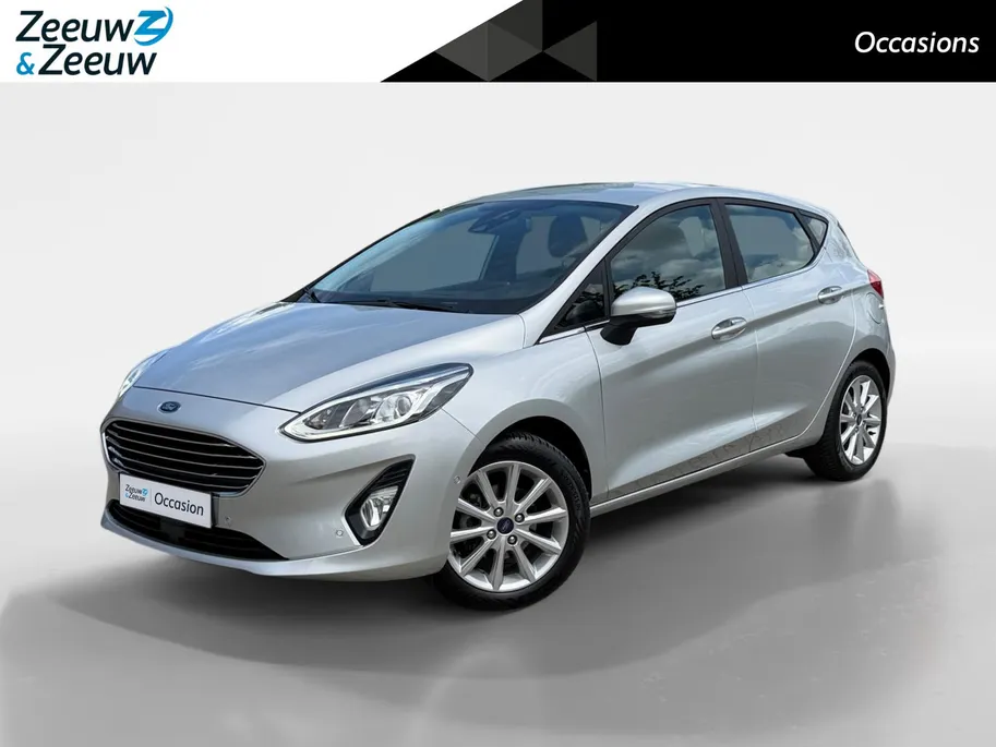 Ford Fiesta 1.0 EcoBoost Titanium |Apple Carplay/Android Auto| Trekhaak| Voorrutverwarming| 12 maanden Bovag garantie|