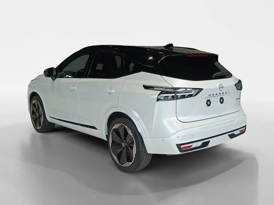 Nissan QASHQAI 1.5 e-Power N-Design | 20inch wielen |360grd camera | parkeersensoren voor en achter | Electrische stoelverstelling met geheugen | Alcantra/lederen bekleding | 205PK | Two-tone lak | Apple carplay & Android auto |