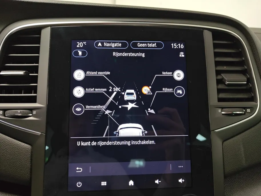Renault Mégane Estate 1.3 TCe 140 Techno AUTOMAAT NAVI STOELVERWARMING AIRCO CAMERA CRUISE CONTROLE APPLE CARPLAY ANDROID AUTO TREKHAAK (TREKGEWICHT 1750KG) ZEER MOOIE AUTO