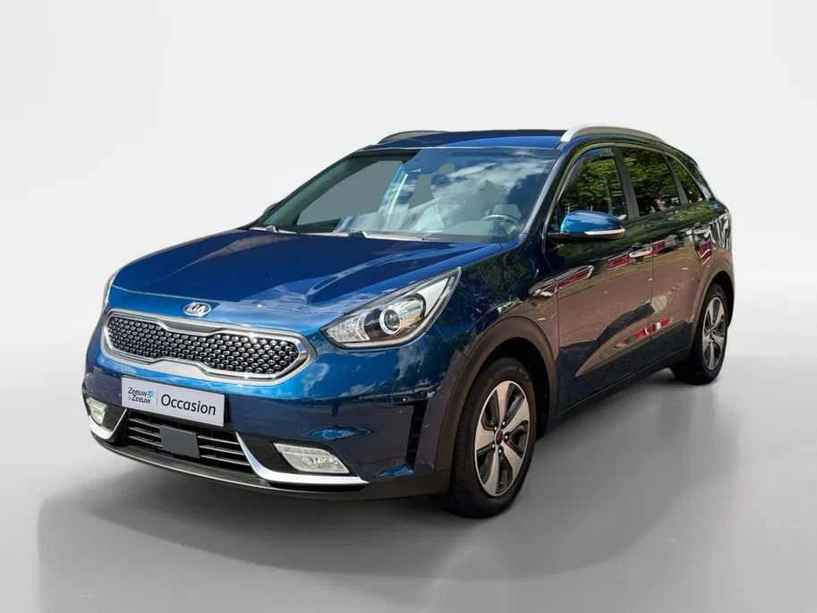 Kia Niro 1.6 GDi Hybrid BusinessLine | Airco | Navi | Camera | Trekhaak | Leder | Stoelverwarming| Stuurverwarming |