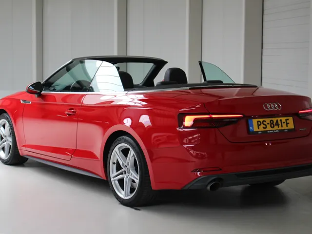 Audi A5 Cabriolet 2.0 TFSI MHEV quattro Sport S-Line Navigatie | Scarff | Stoelverwarming  e. Inklapbare buitenspiegels