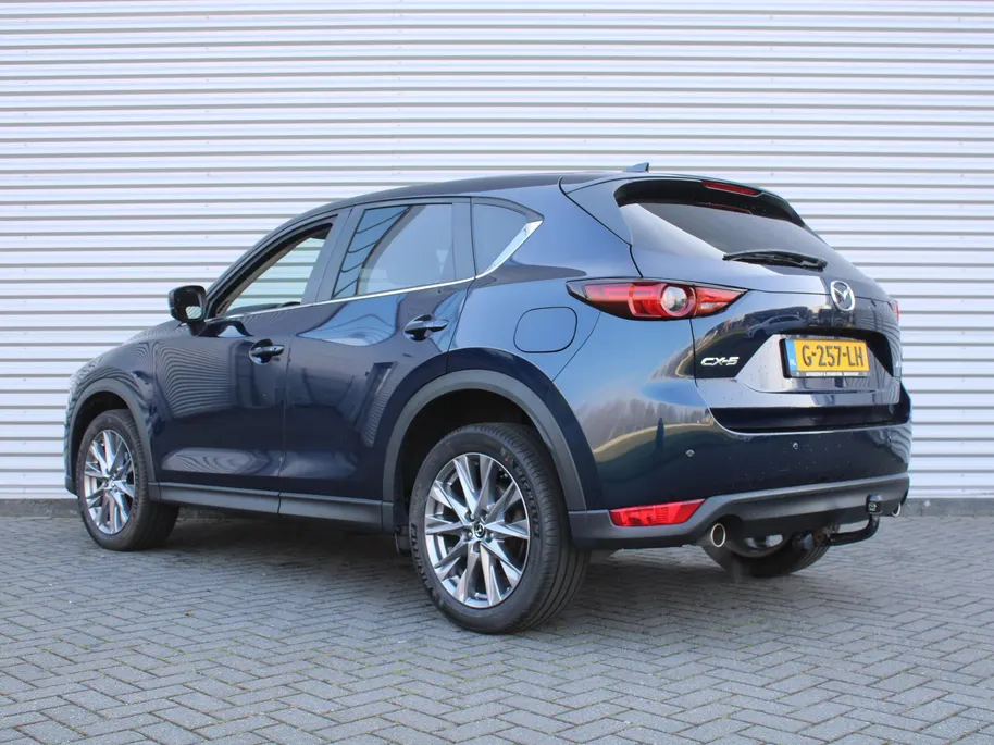 Mazda CX-5 2.0 SkyActiv-G 165 Comfort | Trekhaak | Stoel-/stuurverwarming | Dodehoek detectie | Carplay | Clima | 19' LM | Parkeersensor v+a | LED |