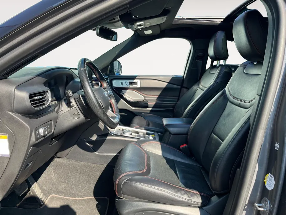 Ford Explorer 3.0 V6 EcoBoost PHEV ST-Line |7 persoons| Allweatherbanden| Apple Carplay/Android Auto|Rondomzicht camera| panorama-dak|12 Maanden Bovag garantie|