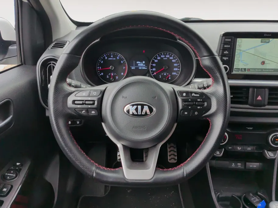 Kia Picanto 1.2 CVVT GT-Line | Vol opties | o.a. Stoelverwarming  | Leder  | Climate control etc!! | NU Rijklaarprijs! Incl.12 Maanden, APK, Onderhoudsbeurt etc! Premiumpakket gratis!