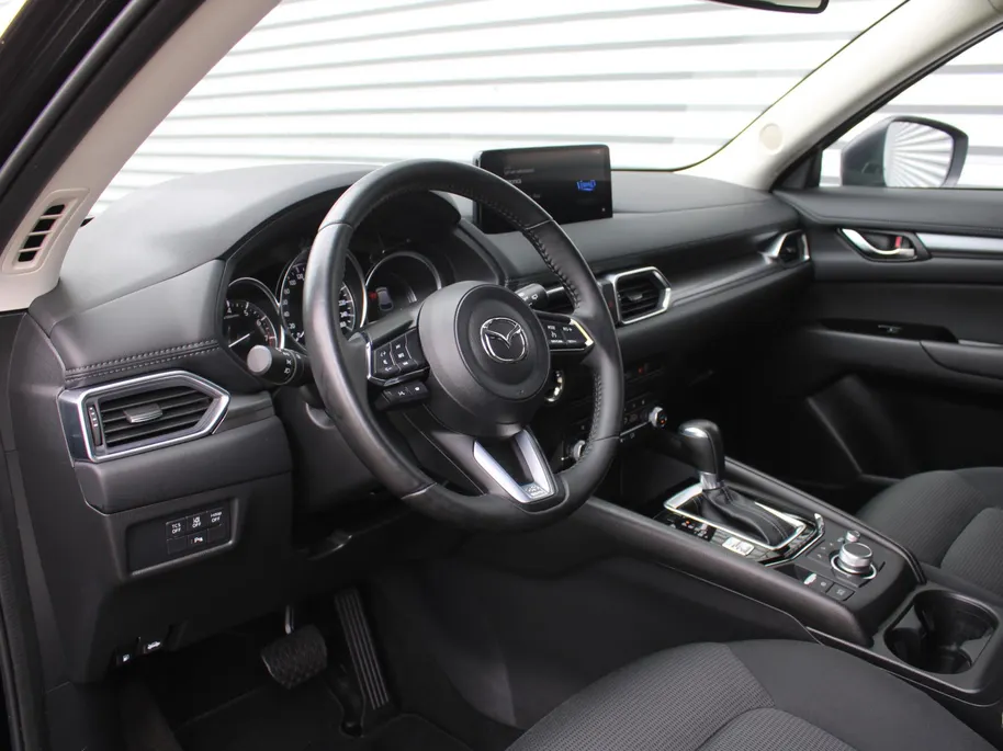 Mazda CX-5 2.0 e-SkyActiv-G AT M Hybrid 165PK Centre-Line C+C | Trekhaak | LED | Navi | Clima | Camera | Dodehoek detectie | Stoel-/stuurverwarming | PDC | 17' LM |