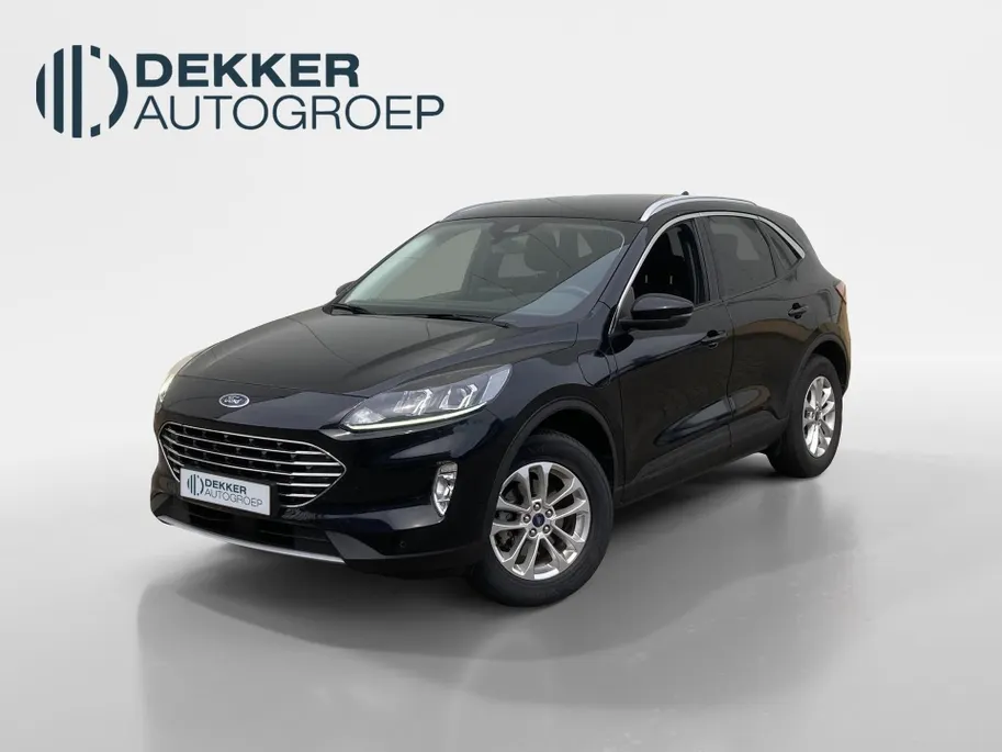 Ford Kuga 2.5 PHEV 225 pk Titanium Winter Pack - Draadloos opladen telefoon Origineel NL auto met weinig km.