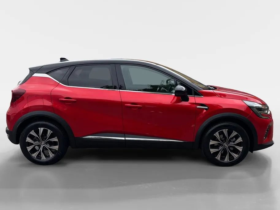 Renault Captur 1.6 E-Tech Hybrid 145 Intens Apple Carplay/Android Auto , electronic climate controle , Camera , cruise , tel , lm velgen , parkeersensoren , navi groot scherm .
