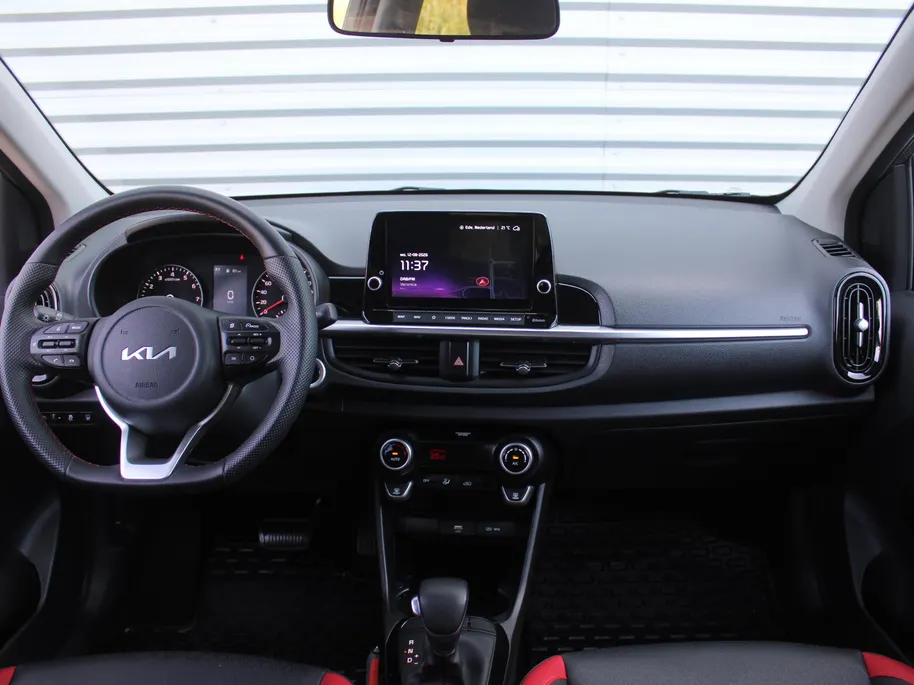 Kia Picanto 1.0 DPi GT-Line | Automaat | Cruise | Camera | Navi | 15' LM | All season | LED | Keyless | PDC |