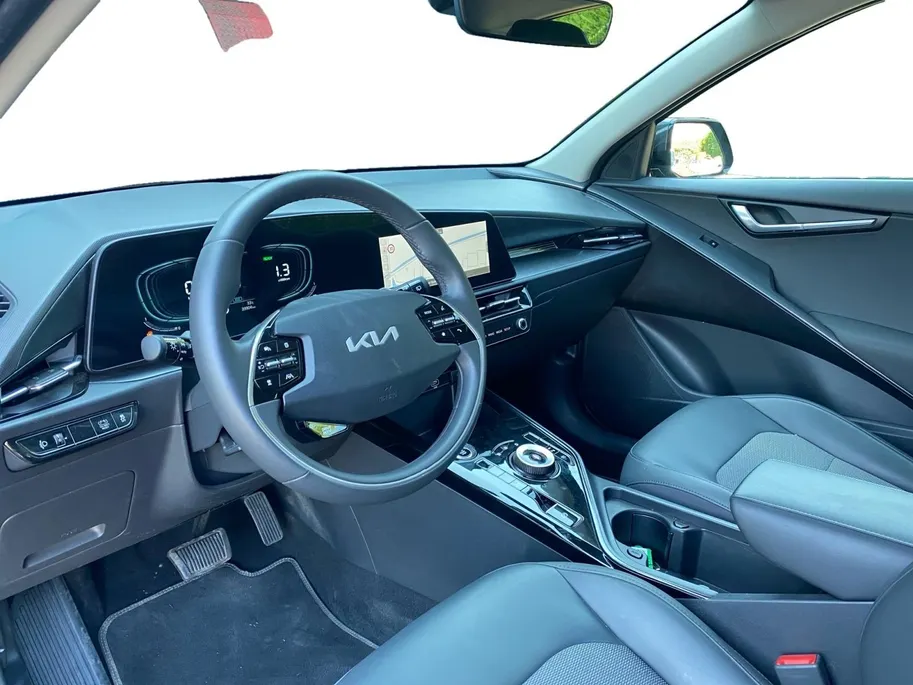 Kia Niro 1.6 GDi Hybrid DynamicLine | Climate control | LM velgen | Elektr. bestuurdersstoel | Dodehoekdetectie | Navigatie | Parkeercamera | Cruise control