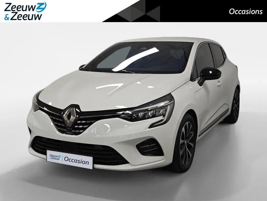 Renault Clio 1.6 E-Tech Hybrid 145 Techno AUTOMAAT NAVI AIRCO APPLE CARPLAY ANDROID AUTO CRUISE CONTROLE LM VELGEN PARKEERSENSOREN ZEER MOOIE AUTO