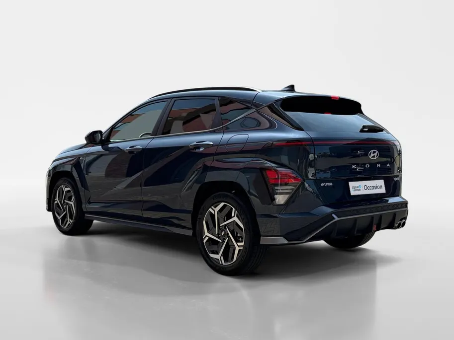 Hyundai Kona 1.6 GDI HEV N Line | Stoelverwarming & verkoeling | 360 Camera | Navigatie | Parkeersensoren voor en achter | Dodehoek detectie | Geheugenfunctie bestuurdersstoel |