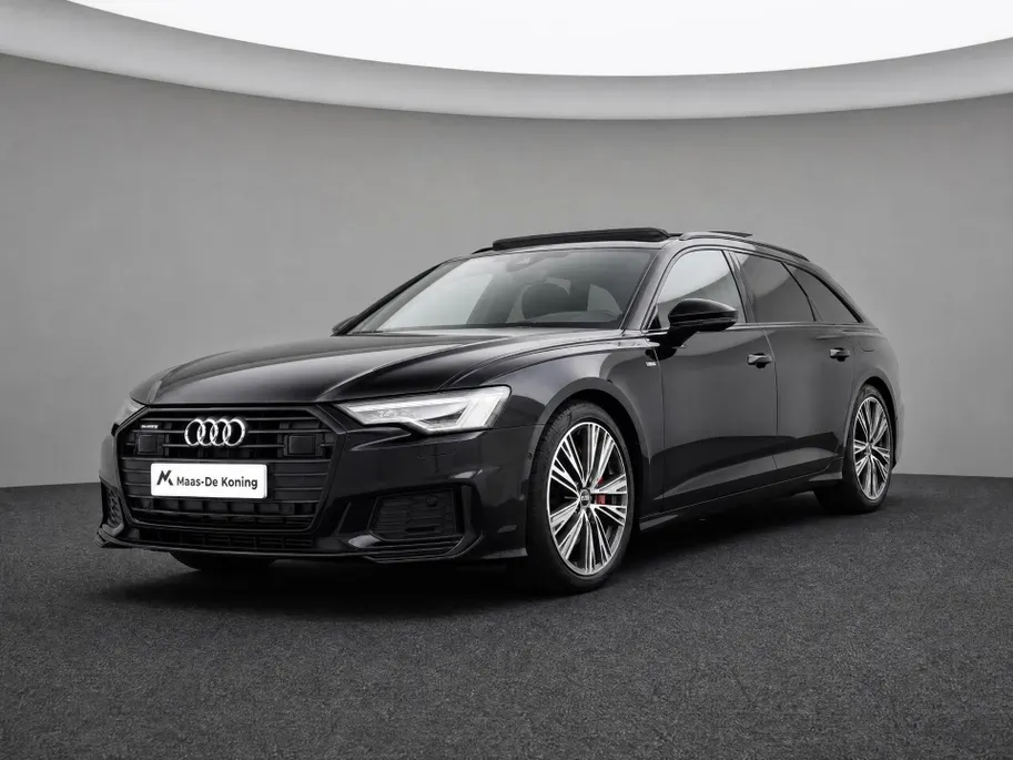 Audi A6 Avant 55 TFSI e quattro 367pk S Competition · Panoramadak · Camera · Leder · Apple/Android Car Play · Adaptive Cruise Control · Stuurwiel verwarmd ·