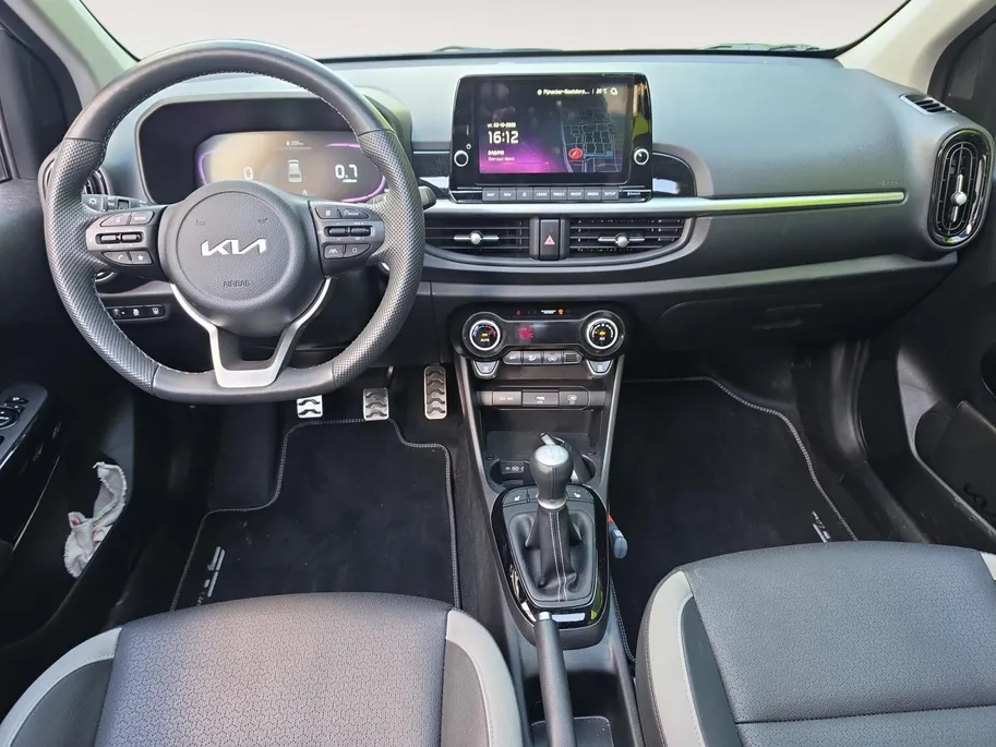 Kia Picanto 1.0 DPI GT-Line | Stoel + stuurverwarming | Lederen bekleding | Schuif/kanteldak | Navigatie | Parkeersensoren achter