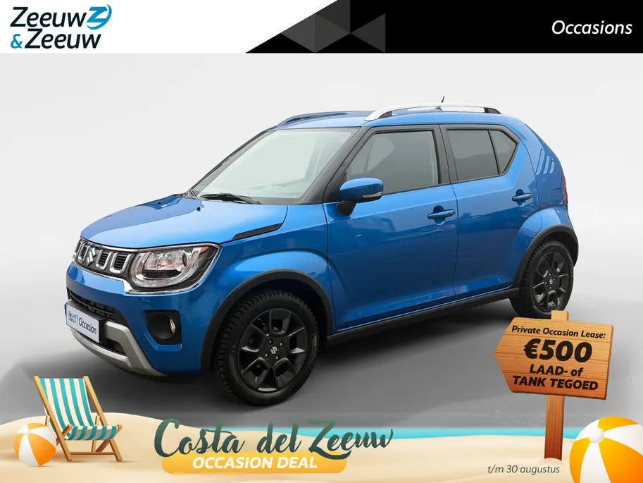 Suzuki Ignis 1.2 Smart Hybrid Style 83PK | Climate Control| Camera| Navigatie| Stoel verwarming| Metallic lak|  Hoog zitter| Cruise Control| Lichtmetalen velgen| NL auto