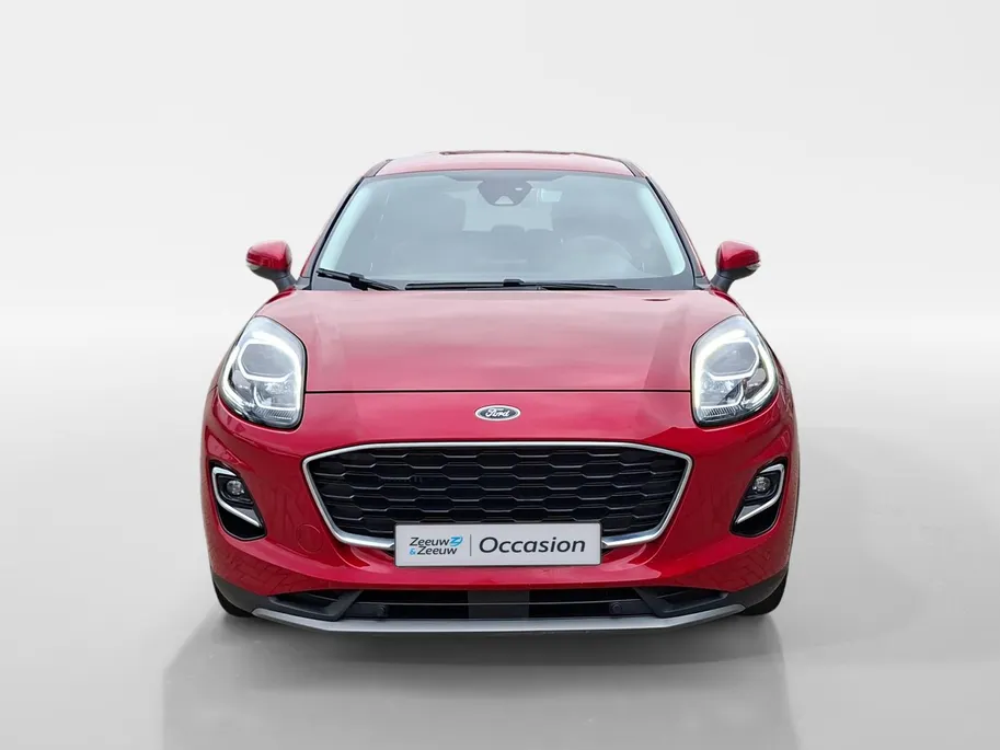 Ford Puma 1.0 EcoBoost Hybrid Titanium | Dealeronderhouden | Stoel- stuur en voorruitverwarming | BLISS | Adaptieve cruise control | Hoge instap