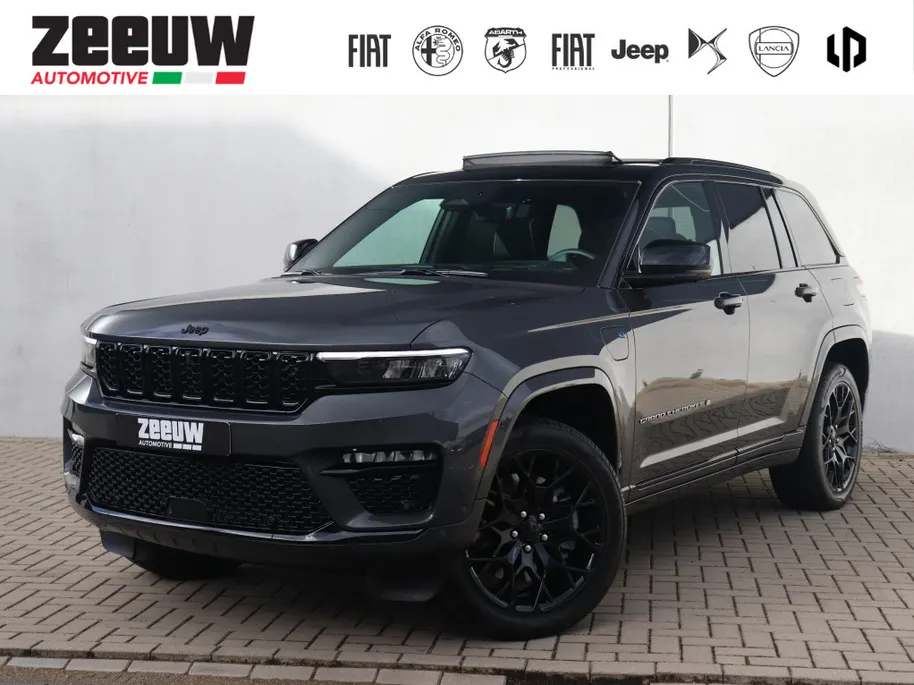 Jeep Grand Cherokee Summit Reserve 4xe 380 PK | Pano | Trekhaak | Black | 21'