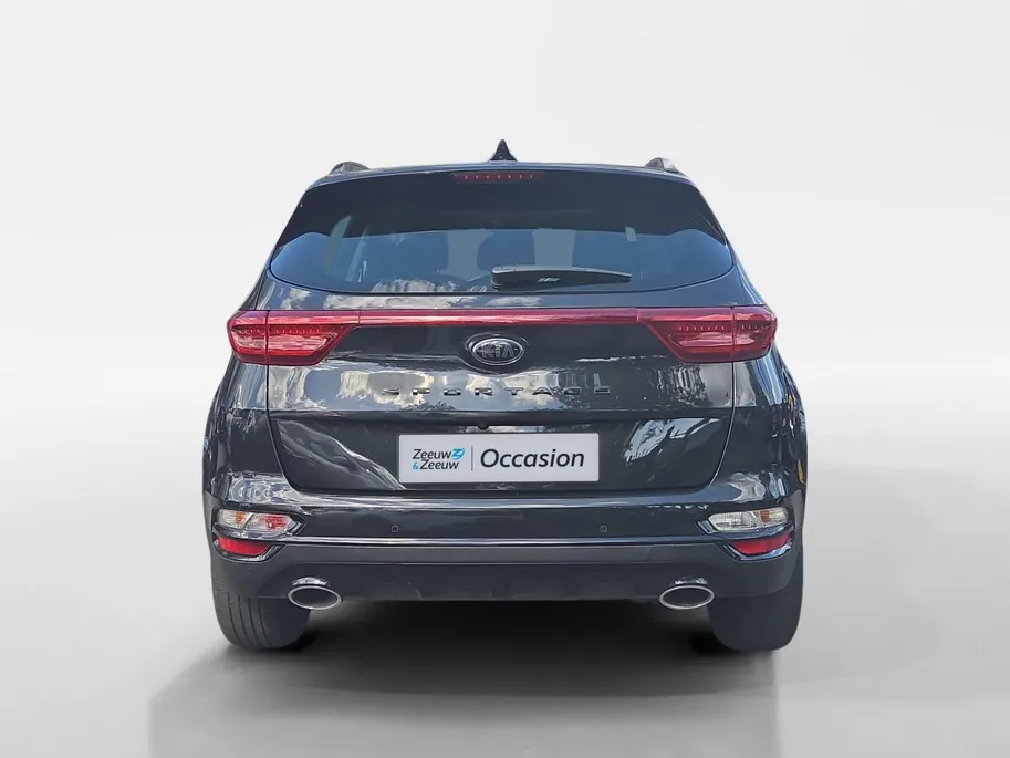 Kia Sportage 1.6 T-GDI Black Edition | Airco | Navi | Camera | Leder | Stoelverwarming | Stuurverwarming |
