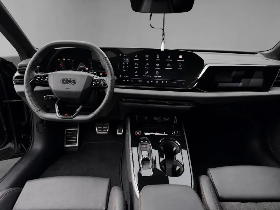 Audi A5 Avant 2.0 e-hybrid 367pk quattro S edition Competition · Trekhaak · 360 Camera · B&O Audio · Elek. Voorstoel · Head-Up · Dodehoek Detectie · 19'' Inch · Garantie t/m 03-10-2030 of 100.000km