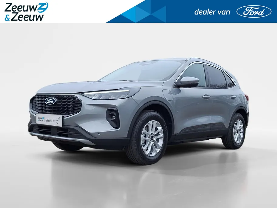 Ford Kuga 2.5 PHEV Titanium | El. Trekhaak | Camera | Navigatie | Climate Control | Draadloze Apple Carplay&Android Auto | 17' Lichtmetaal | Parkeersensoren |