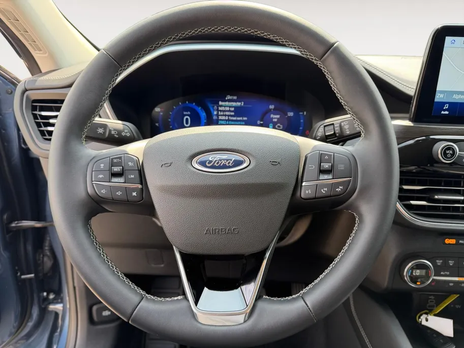 Ford Kuga 2.5 PHEV Vignale | Dealer onderhouden | Automaat | Adapt. Cruise control | BLIS | Elektr. achterklep | Winter pack | lederen bekleding | Parkeersensoren voor en achter | Camera voor en achter | Navigatie | Apple carplay & Android auto | B&O audio | Privac