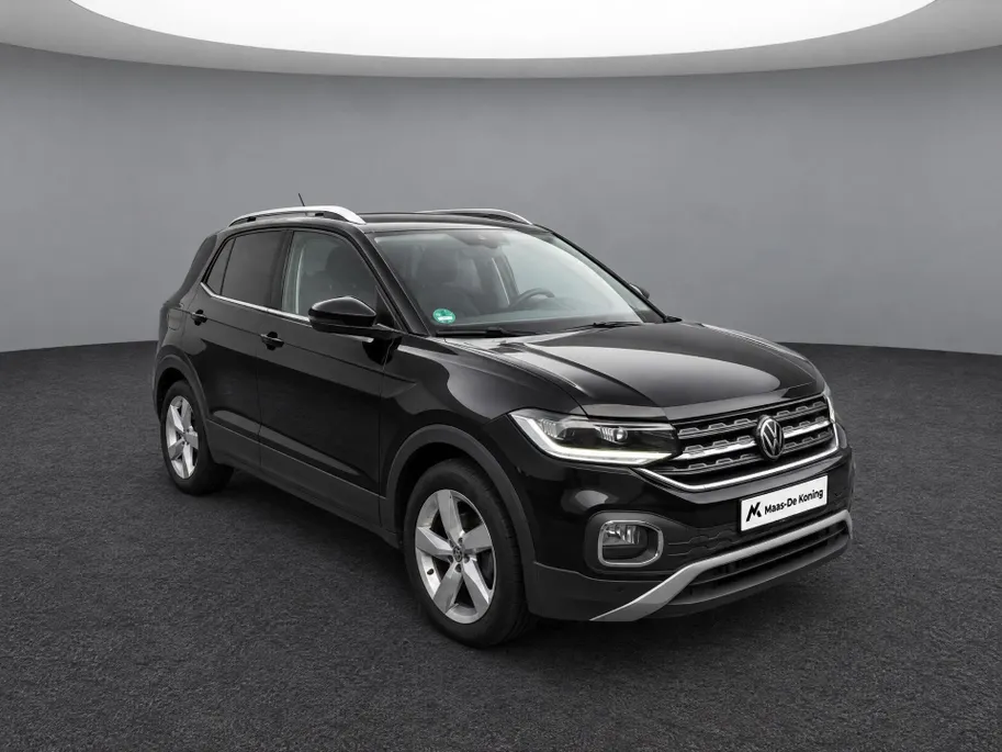 Volkswagen T-Cross 1.0 TSI 110pk DSG Style · Trekhaak · Camera · Apple/Android Car Play · P-Sensoren · Virtual Cockpit ·
