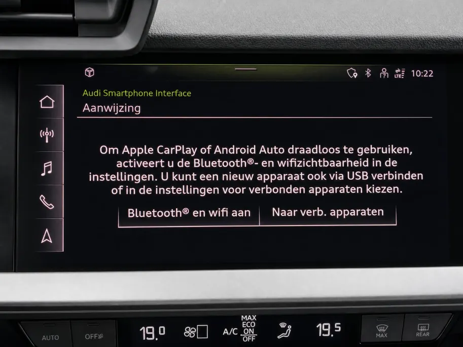 Audi A3 Sportback 40 TFSIe 204pk S-tronic Advanced edition · SOH 92% · Apple/Android Car Play · Stoelverwarming · P-Sensoren · Elek. Achterklep · 18'' Inch ·