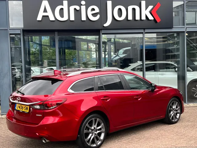Mazda 6 Sportbreak 2.0 SkyActiv-G 165 Comfortplus Business AUTOMAAT | LEDER | Bose AUDIO | 19"LM VELGEN | STOEL- en STUURVERWARMING | STOEL VENTILATIE | APPLE VARPLAY /ANDROID AUTO |