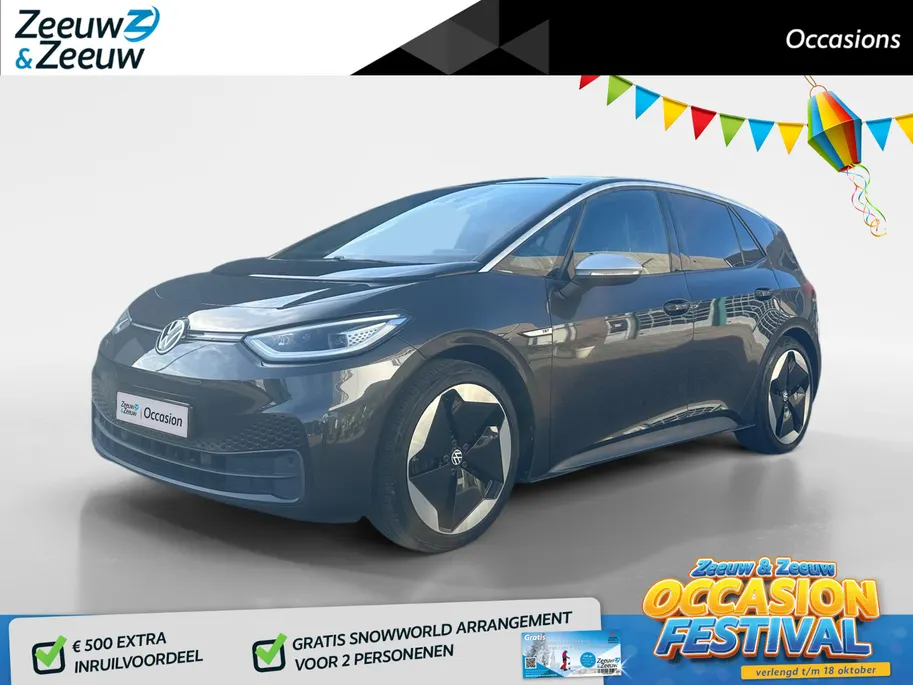 Volkswagen ID.3 First Max 58 kWh | Soh 93,6% | CarPlay | Camera | Stoel- & stuurverwarming | HUD |