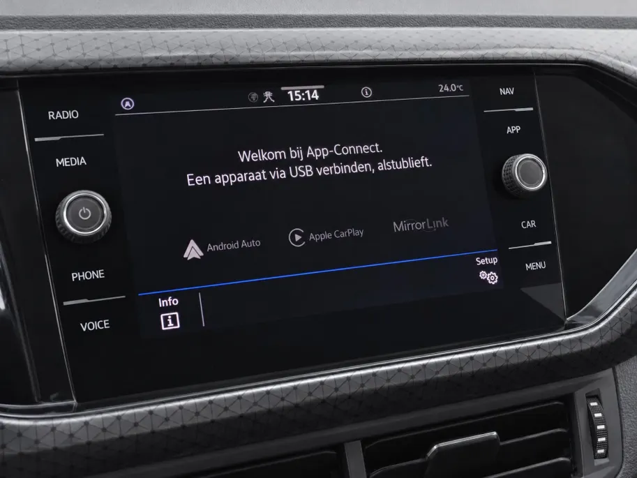 Volkswagen T-Cross 1.0 TSI 110pk DSG Style · Apple/Android Car Play · Keyless · Stoelverwarming · Alarmklasse 3 · ACC · P-Sensoren ·