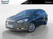 Ford Focus Wagon 1.0 Titanium |Lederen/stof bekleding| Trekhaak| bi-xenon koplampen| keyless entry| 12 maanden Bovag garantie|