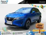Nissan QASHQAI 1.3 MHEV Tekna Apple Carplay/Android Auto , navigatiesysteem full map , elektrisch bedienbare achterklep met sensorsturing, panoramadak , cruise control adaptief , lichtmetalen velgen 19'