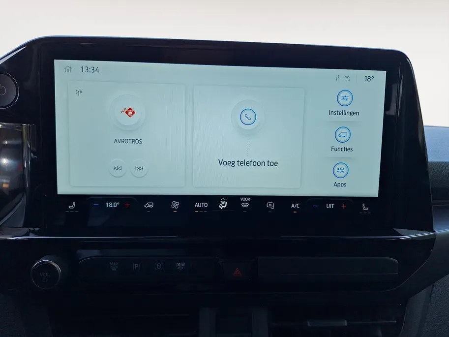 Ford E-Transit Custum 320 L1H1 Sport 71 kWh DC | Dubbele Schuideur | Camera | Trekhaak | 17' Lichtmetaal | Halfleer bekleed | Led verlichting | El. Verst. bestuurdersstoel| Apple Carplay&Android Auto |