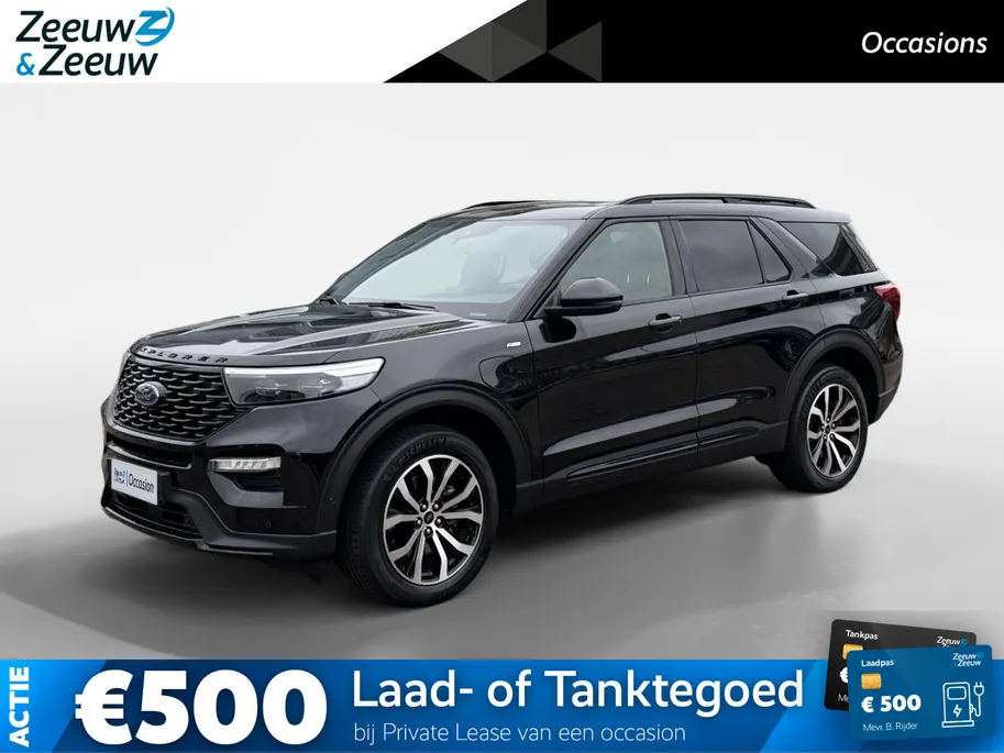 Ford Explorer 3.0 V6 EcoBoost PHEV ST-Line 7 Persoons | Panoramadak | Trekhaak | Stoelkoeling/Verwarming |  Dodehoek detectie | Adapt. Cruise Control  | 12 maanden garantie! |