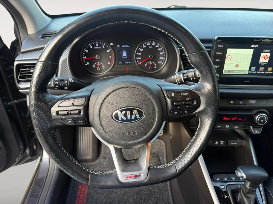 Kia Rio 1.0 TGDI GT-Line AUTOMAAT ! | STOELVERWARMING | CLIMATE CONTROL | DEALER ONDERHOUDEN | NAVIGATIE | STUURVERWARMING | TREKHAAK!