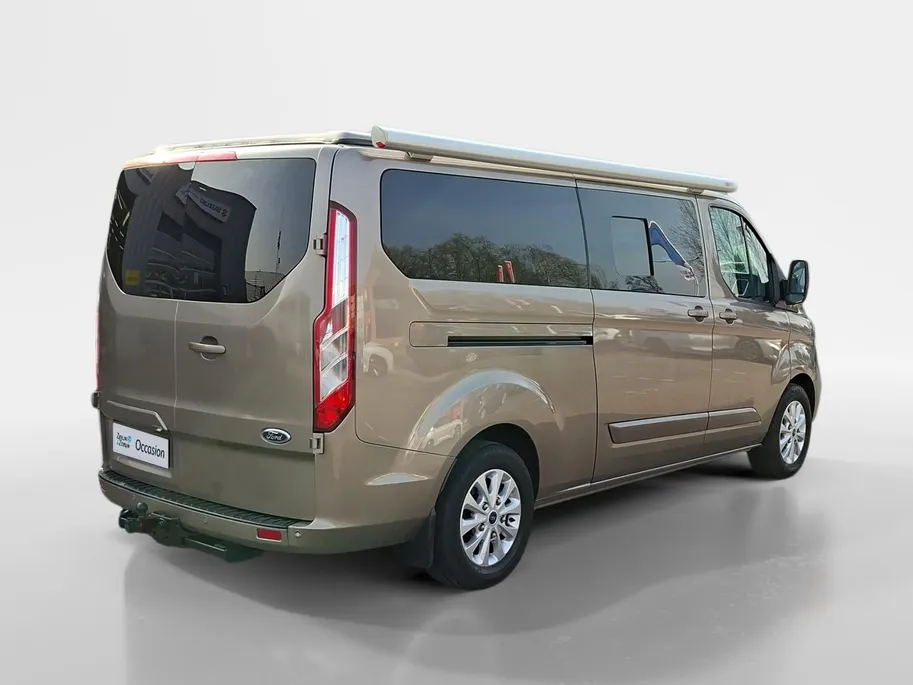 Ford Transit Custom Camper 2.0 TDCI L2H1 Limited | Distributie is vervangen | Camper met 2 slaapplaatsen | Keuken met gootsteen- koelkast- gasfornuis | Zonnescherm | Trekhaak Transit Custom Camper 2.0 TDCI L2H1 Limited | Distributie is vervangen | Camper met 2 slaapplaatsen | Keuken met gootsteen- koelkast- gasfornuis | Zonnescherm | Trekhaak
