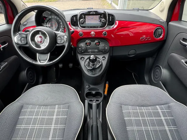 Fiat 500 0.9 Turbo Lounge | Navigatie | Panoramadak | ECC