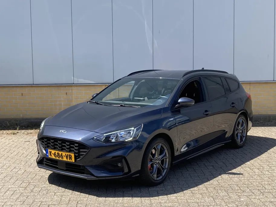 Ford Focus 1.0 EcoBoost 125 pk Hybrid ST Line X Wagon Trekhaak - Navigatie - B&O -Apple Carplay/ Android Auto - Blue Panther Metallic - Elktrische achterklep