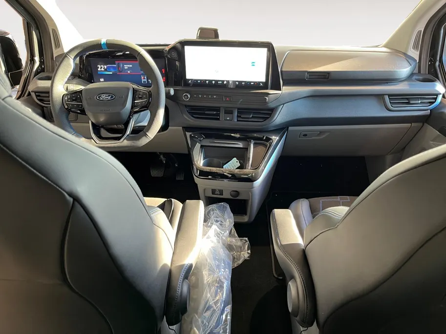 Ford E-Transit Custom 320 L2H1 MS-RT 71 kWh DC | Direct Beschikbaar | Snel Rijden | Uniek | 2300KG Trekgewicht | Sportstoelen |