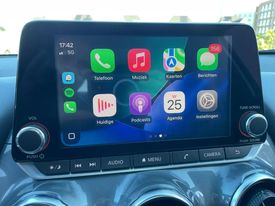 Nissan Juke 1.0 DIG-T N-Connecta *Navi*Camera*Climate Control*Carplay*LM.Velgen*Parkeersensoren*Nette auto!