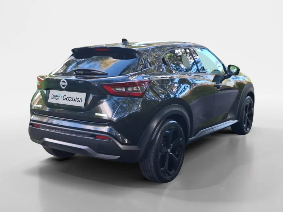 Nissan Juke 1.6 Hybrid Tekna | BOSE | RONDOM CAMERA | BLACK ON BLACK | CARPLAY |