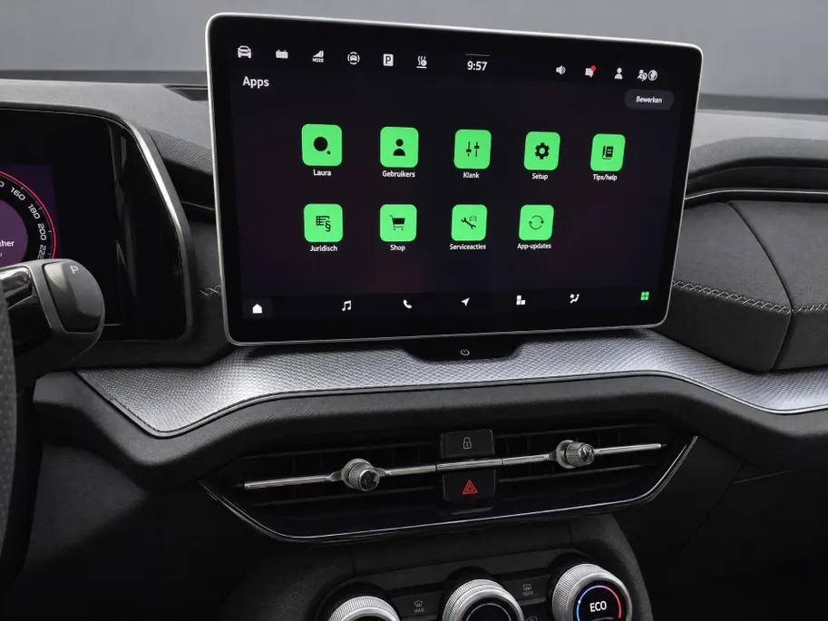 Škoda Kodiaq 1.5 TSI 204pk DSG PHEV Sportline Business · Panoramadak · Camera · Wegklapbare Trekhaak · Elek. Voorstoel · 19'' Inch · Garantie t/m 22-06-2030 of 100.000km