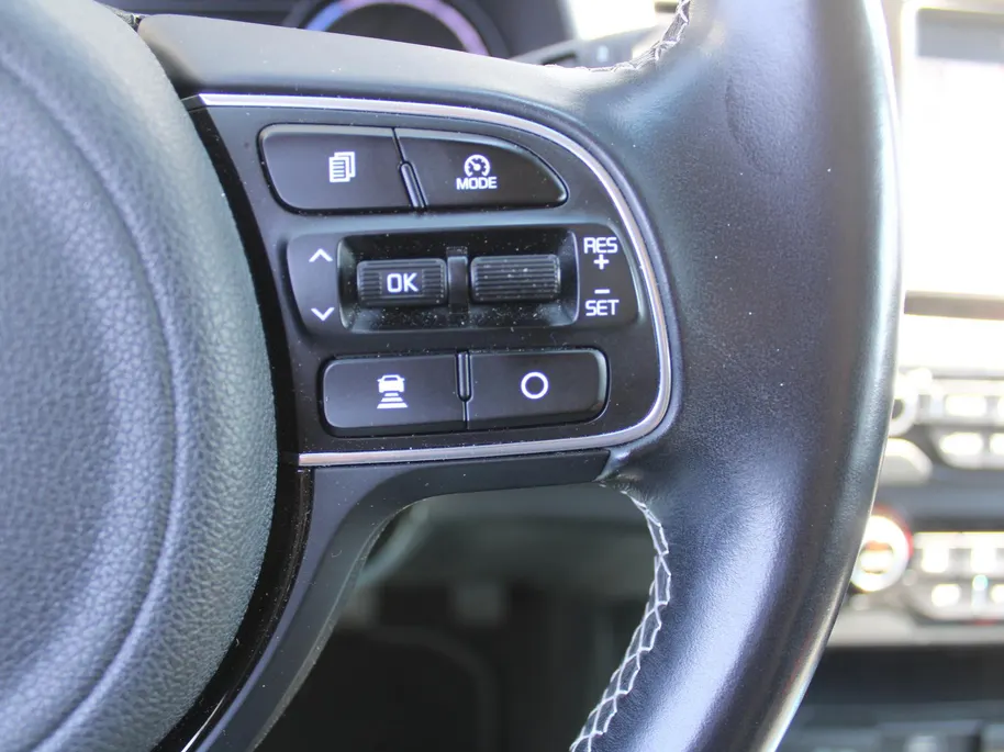 Kia e-Niro ExecutiveLine 64 kWh | Trekhaak | Warmtepomp | Stuur-/stoelverwarming + ventilatie | Leer | Camera | Stoelgeheugen | Dodehoek detectie | LED | 17' LM |